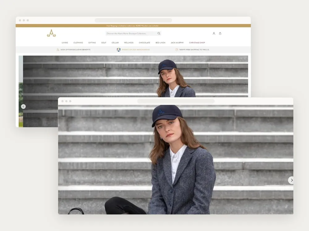 Loja Adare Manor Online Boutique